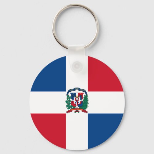Flag of Dominican Republic Keychain