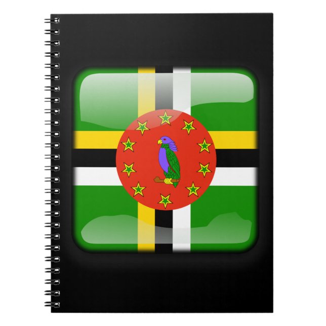 Flag of Dominican Republic Notebook (Front)