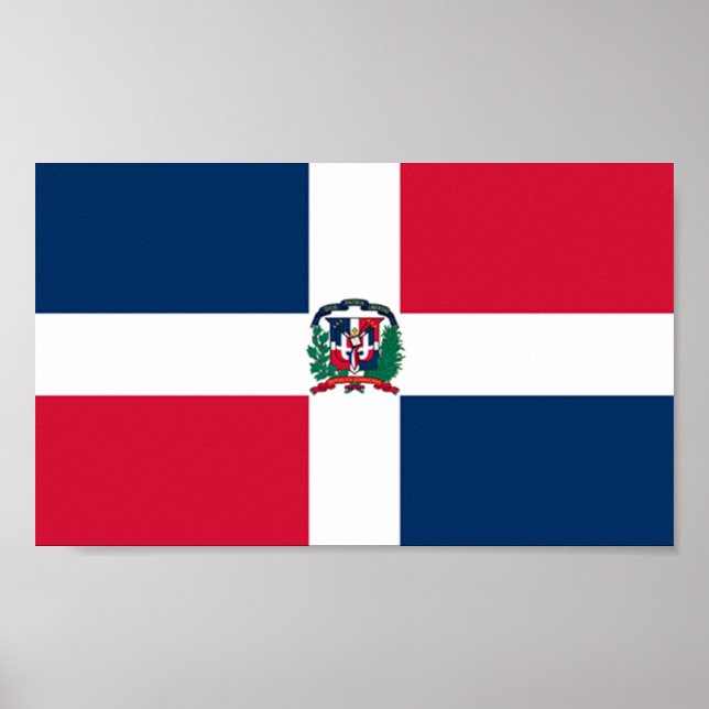 Flag of Dominican Republic Poster (Front)