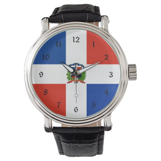 Flag of Dominican Republic Watch (Front)