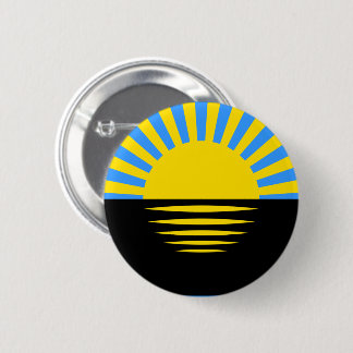 Flag of Donetsk Oblast Button