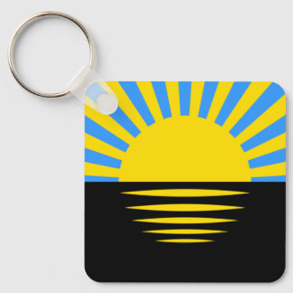 Flag of Donetsk Oblast Keychain