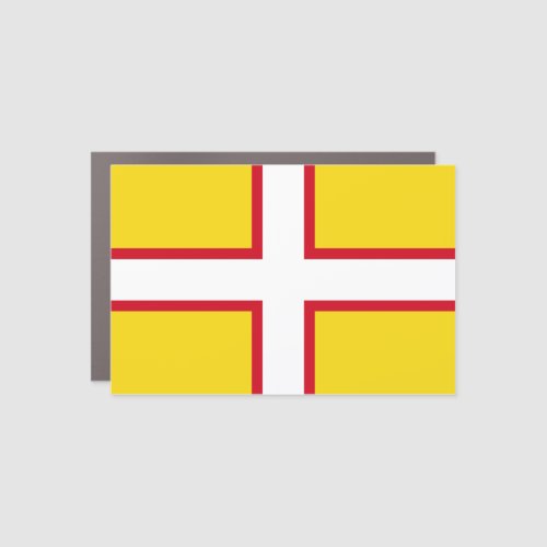 Flag of Dorset  Car Magnet