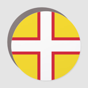Flag of Dorset Car Magnet