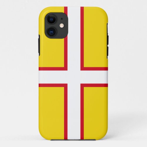 Flag of Dorset  iPhone 11 Case