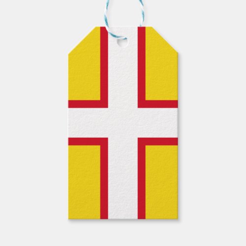 Flag of Dorset Gift Bag Gift Tags