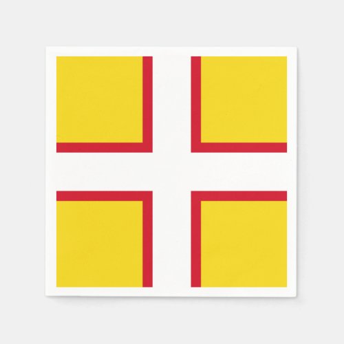 Flag of Dorset Paper Napkins