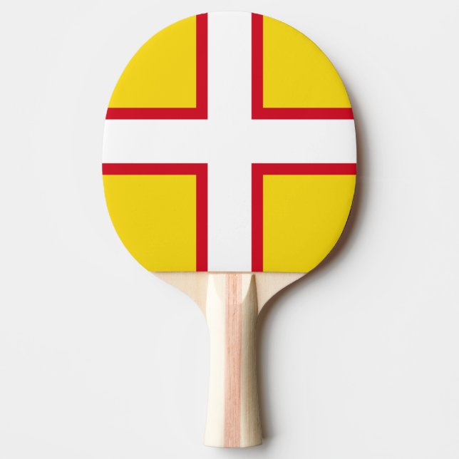 Flag of Dorset  Ping Pong Paddle (Front)