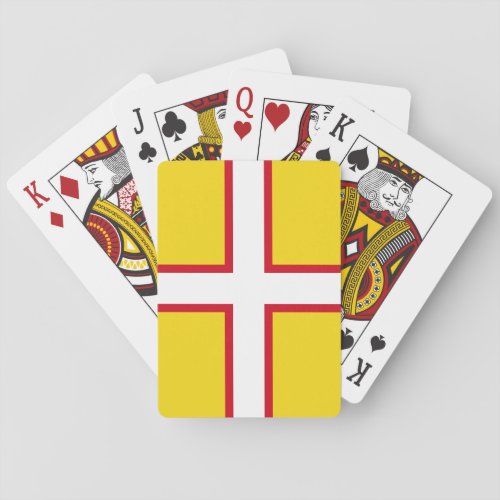 Flag of Dorset Playing Cards