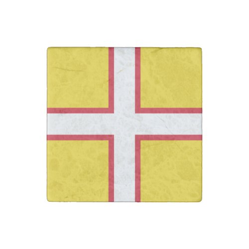 Flag of Dorset  Stone Magnet