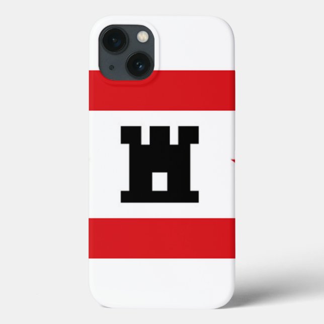 Flag of Drenthe Case-Mate iPhone Case (Back)