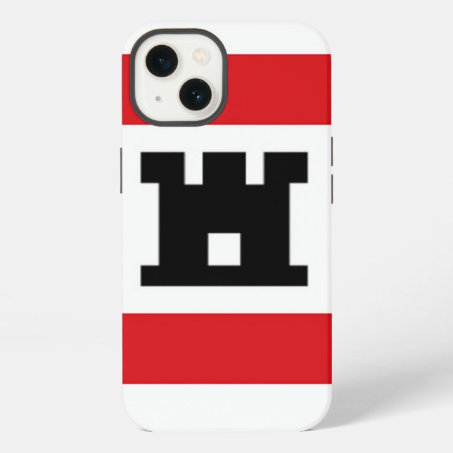 Flag of Drenthe Iphone Case (Back)