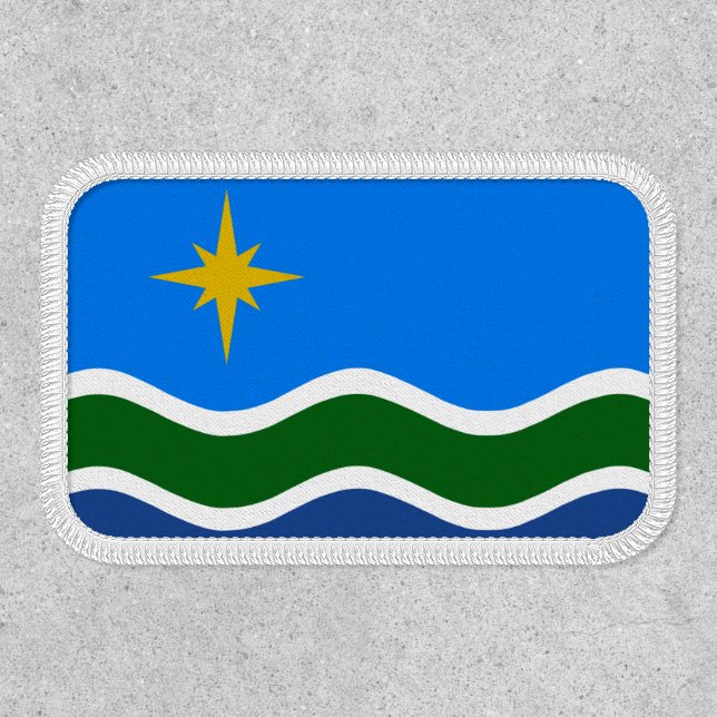 Flag of Duluth, MN Patch (Front)