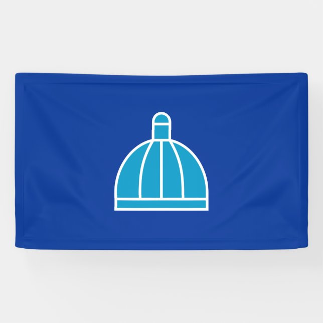 Flag of Durban (South Africa) Banner (Horizontal)