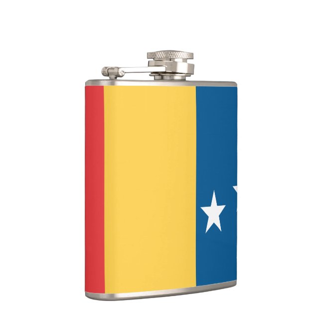 Flag of Durham, North Carolina Flask (Right)