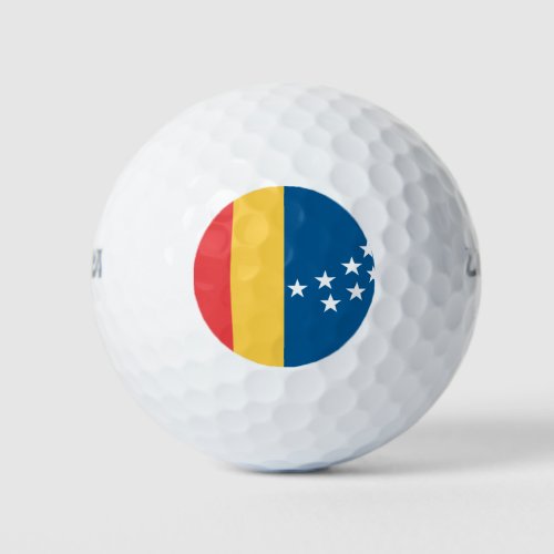 Flag of Durham North Carolina Golf Balls