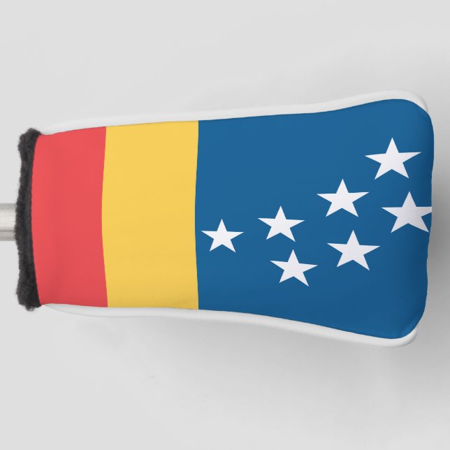 Flag of Durham, North Carolina Golf Head Cover (Front)