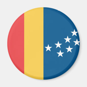 Flag of Durham, North Carolina Magnet