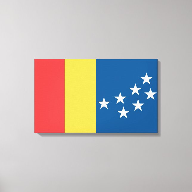 Flag of Durham (North Carolina, USA) Canvas Print (Front)