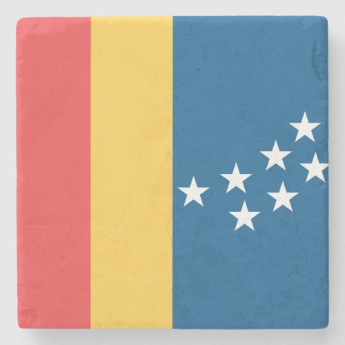 Flag of Durham North Carolina USA Stone Coaster