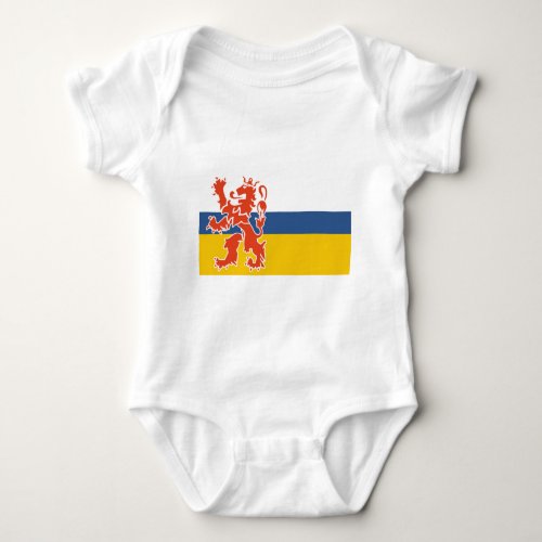 Flag of Dutch Limburg Baby Bodysuit