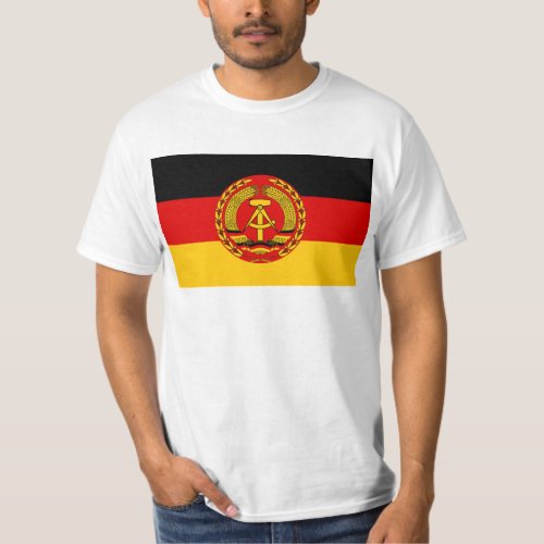 Flag of East Germany _ Flagge der DDR GDR _ NVA T_Shirt