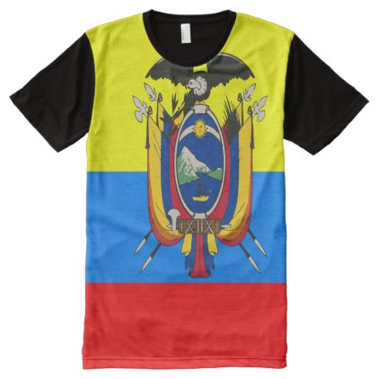 Flag of Ecuador All-Over-Print Shirt