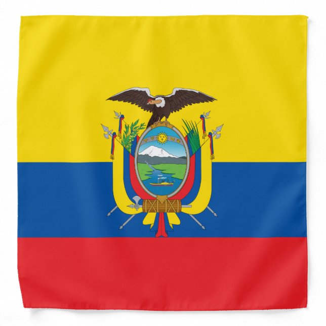 Flag of Ecuador Bandana (Front)