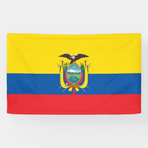 Flag of Ecuador Banner