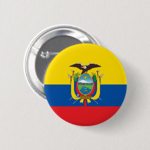 Flag of Ecuador Button