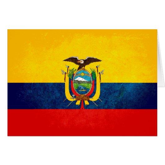 Flag of Ecuador Cards (Front Horizontal)