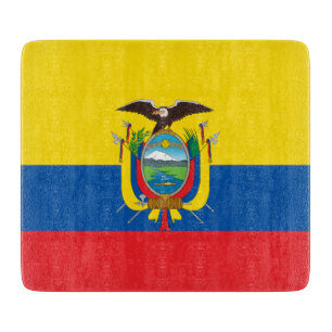 Flag of Ecuador Cutting Board