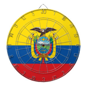 Flag of Ecuador Dart Board