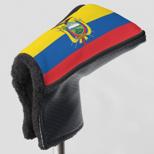Flag of Ecuador Golf Head Cover