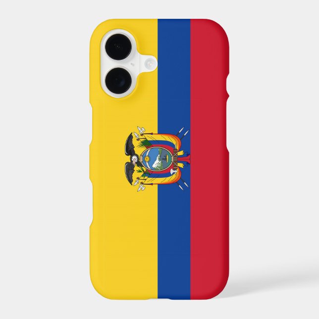 Flag of Ecuador Iphone Case (Back)