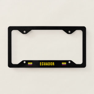 Flag of Ecuador License Plate Frame