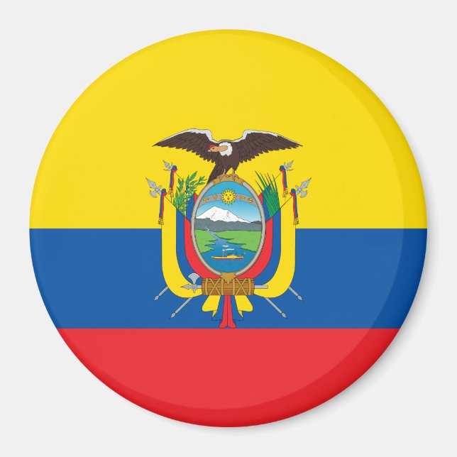 Flag of Ecuador Magnet (Front)
