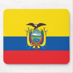 Flag of Ecuador Mouse Pad
