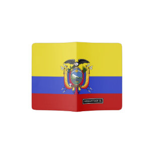 Flag of Ecuador Passport Holder