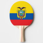 Flag Of Ecuador Ping Pong Paddle at Zazzle