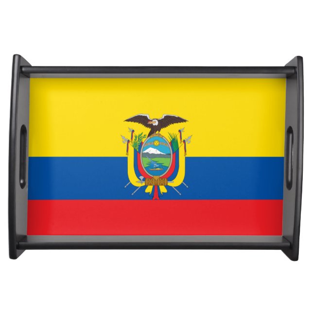 Flag of Ecuador Serving Tray (Front)