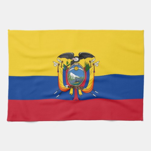 Flag of Ecuador Towel
