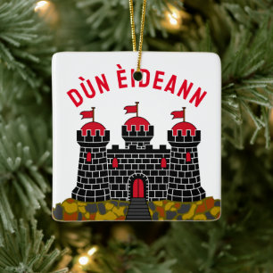 Flag of Edinburgh - SCOTLAND Ceramic Ornament
