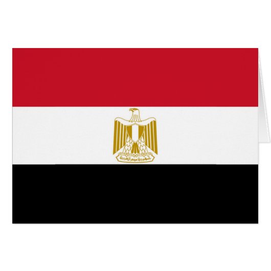 Flag of Egypt (Front Horizontal)