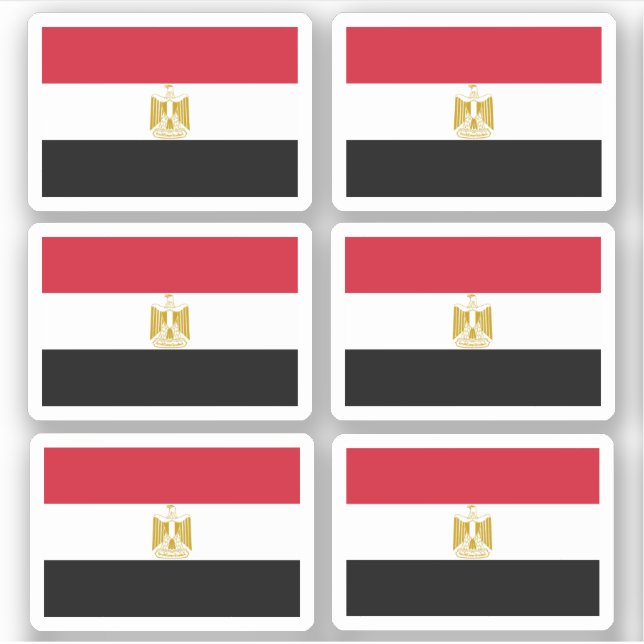 Flag of Egypt - a collection Sticker (Front)