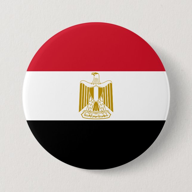 Flag of Egypt Button (Front)