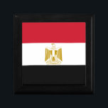 Flag of Egypt Gift Box<br><div class="desc">Thanks for stopping by.  Feel free to customize this to meet your needs.  Zazzle allows you to add text to everything!  Have a great day!</div>