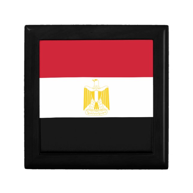Flag of Egypt Jewelry Box (Front)