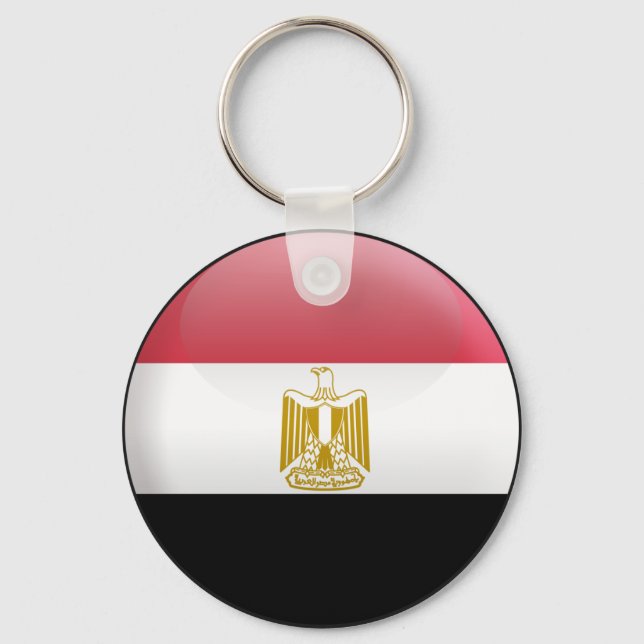 Flag of Egypt Keychain (Front)