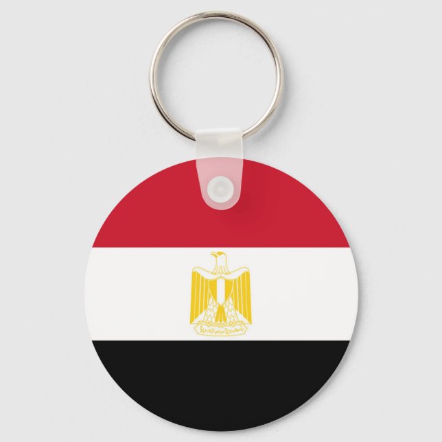 Flag of Egypt Keychain (Front)